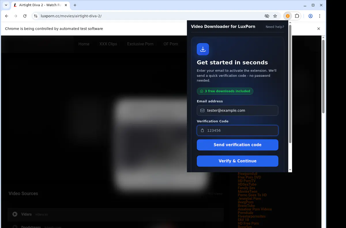 Luxporn Video Downloader screenshot 4